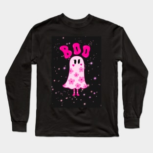 Flower ghost Long Sleeve T-Shirt